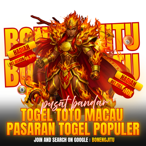 BONENGJITU ⚡️ Situs Bandar Toto Macau dengan Periode Terlengkap